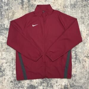 Red Nike Dri-Fit Jacket Size L